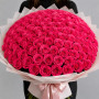 101 малиновая роза фото 3